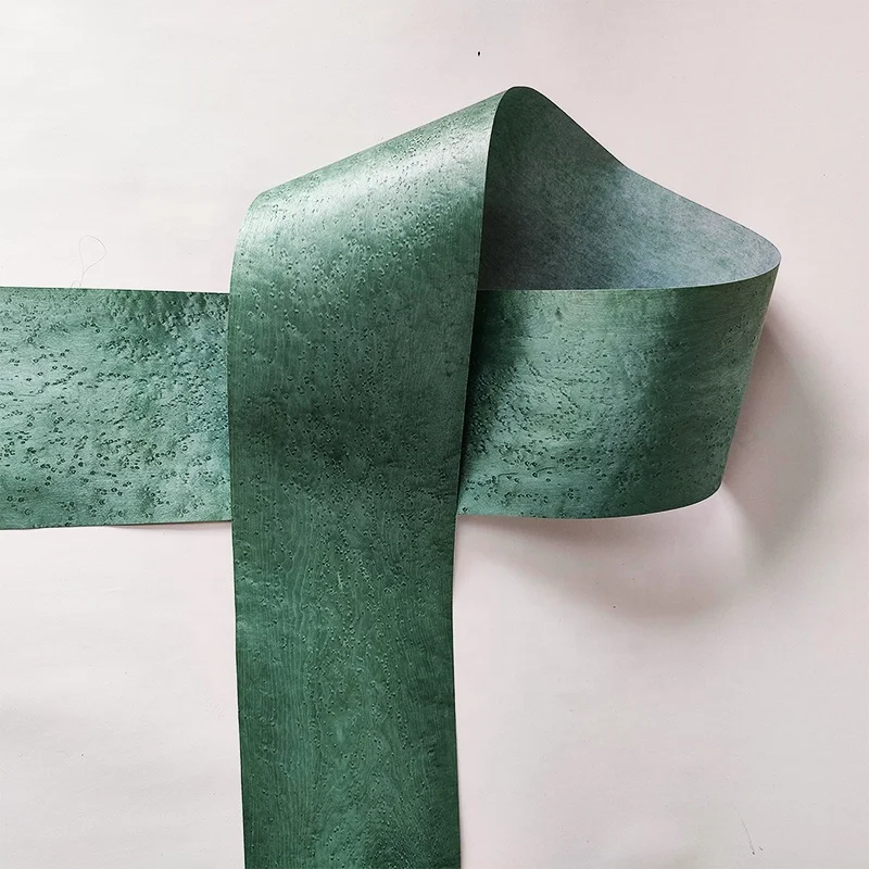 product vunir colorful blue engineered wood veneer for home  hotel furniture decoration-1