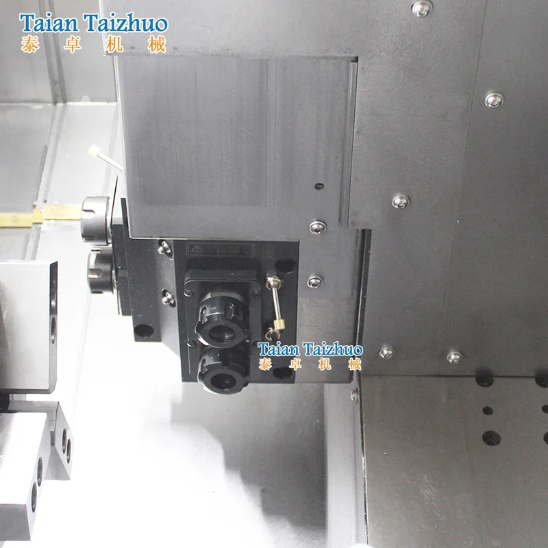 TCK40 4 Axis CNC Lathe Slant Bed CNC Turning Center