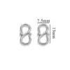 Big S-Steel color plata