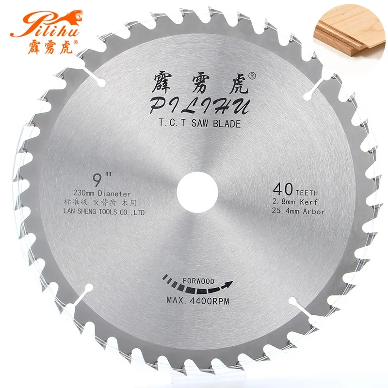 230mm40歯tct丸鋸刃ウッドカッターディスクtct合金木材切断用 - Buy Tct Carbide Circular Saw Blade  For Wood,Circular Saw Blade,General Use Tungsten Carbide Tipped Tct Wood  Cutting Circular Saw Blade For Wood Product on