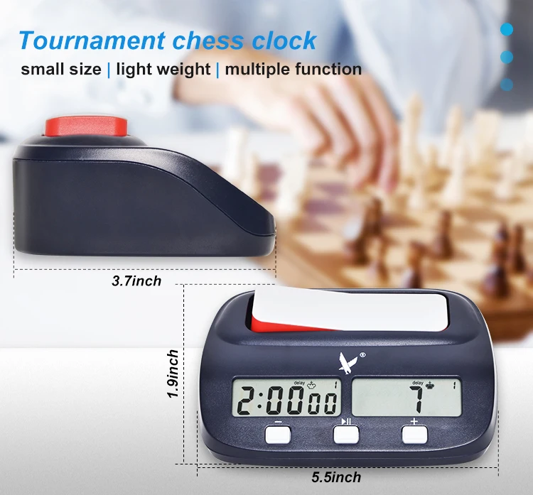 Relógio digital de xadrez - DGT North American