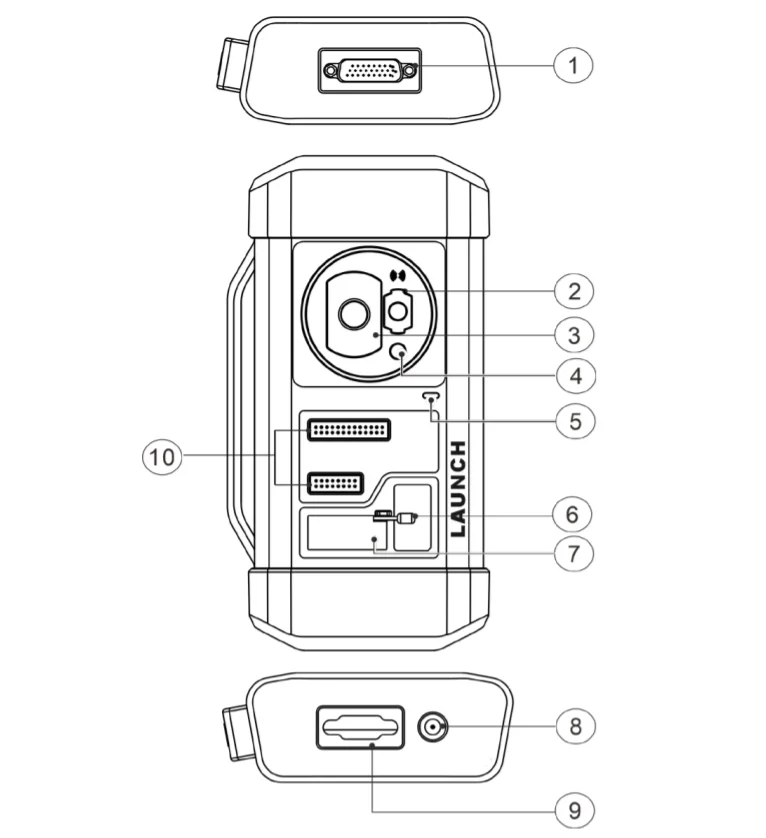 X431 X-PROG 3 clé de voiture immobilisateur clé programmeur outil clés intelligentes à distance GIII pour X431 V PLUS X431 PROS X431 PRO3S +