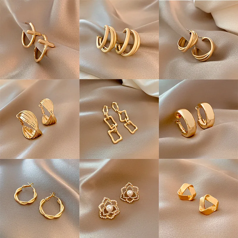 Shop Our Wholesale Collection of Korean Earrings in 14k Gold