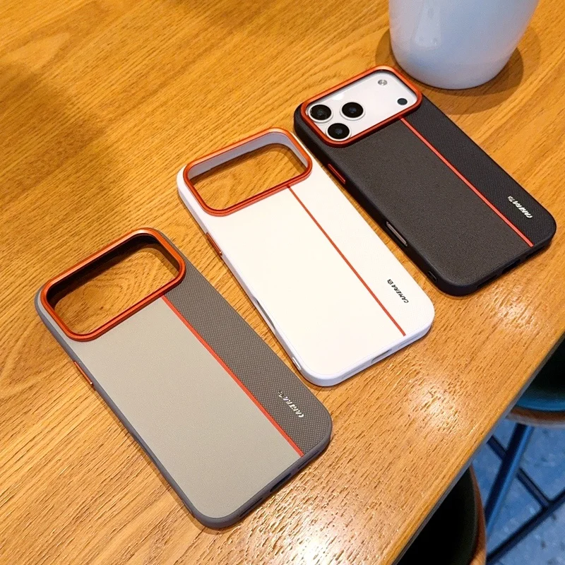 Premium PU Leather iPhone 17 Pro Max Case
