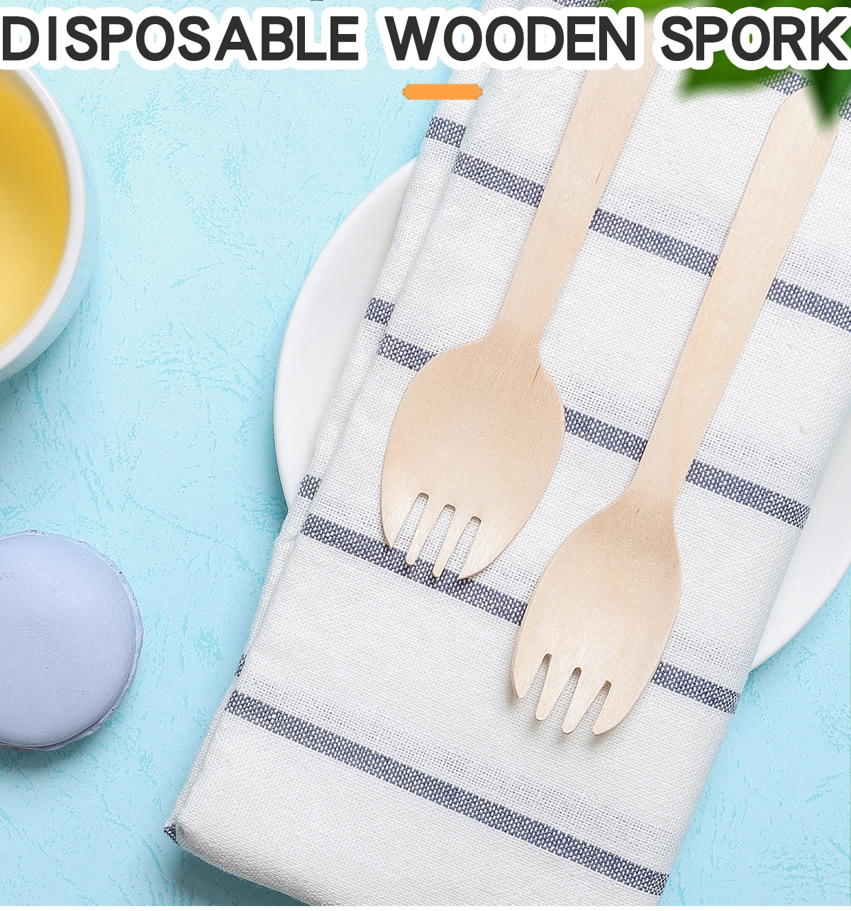 Timeco 16cm Eco-friendly Biodegradable Disposable Birch Wood Durable ...