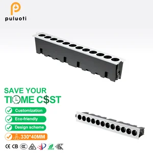 Modern Lightweight Anti-Glare LED Spotlight Aluminum Frame 24W Ultra-Bright CRI 97 10-Year Warranty Recessed Mount Multi-Beam