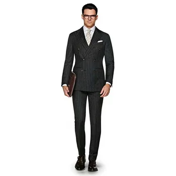 Wholesale MTM Custom Men Suit Business Cashmere made to measure Wool Suit Purple handmade Suit Men