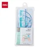 Ruban à mesurer V615 recouvert de caoutchouc 15 cm bleu clair - Couvercle bleu