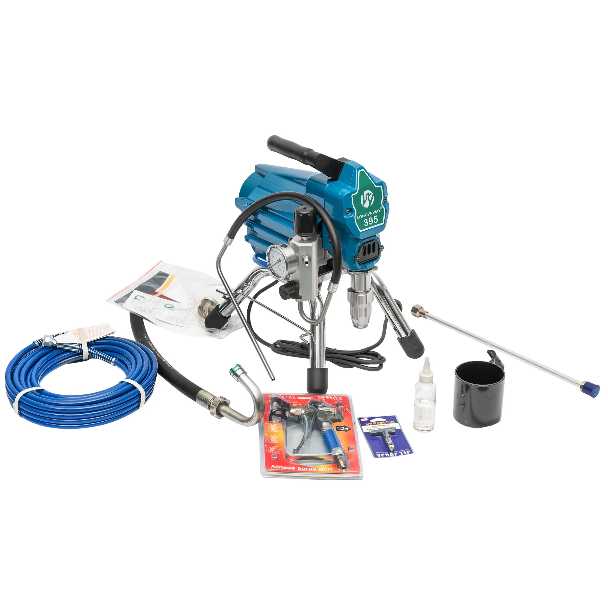 High Efficiency Air Pump Engineering Fireproof Cement-based Paint Grouting Putty Spraying Machine