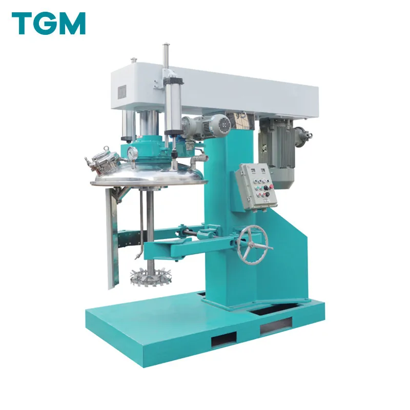 Explosion-proof Vacuum homogenizer mixer  Vacuum emulsifying mixer  paint mixer and dispersing machine