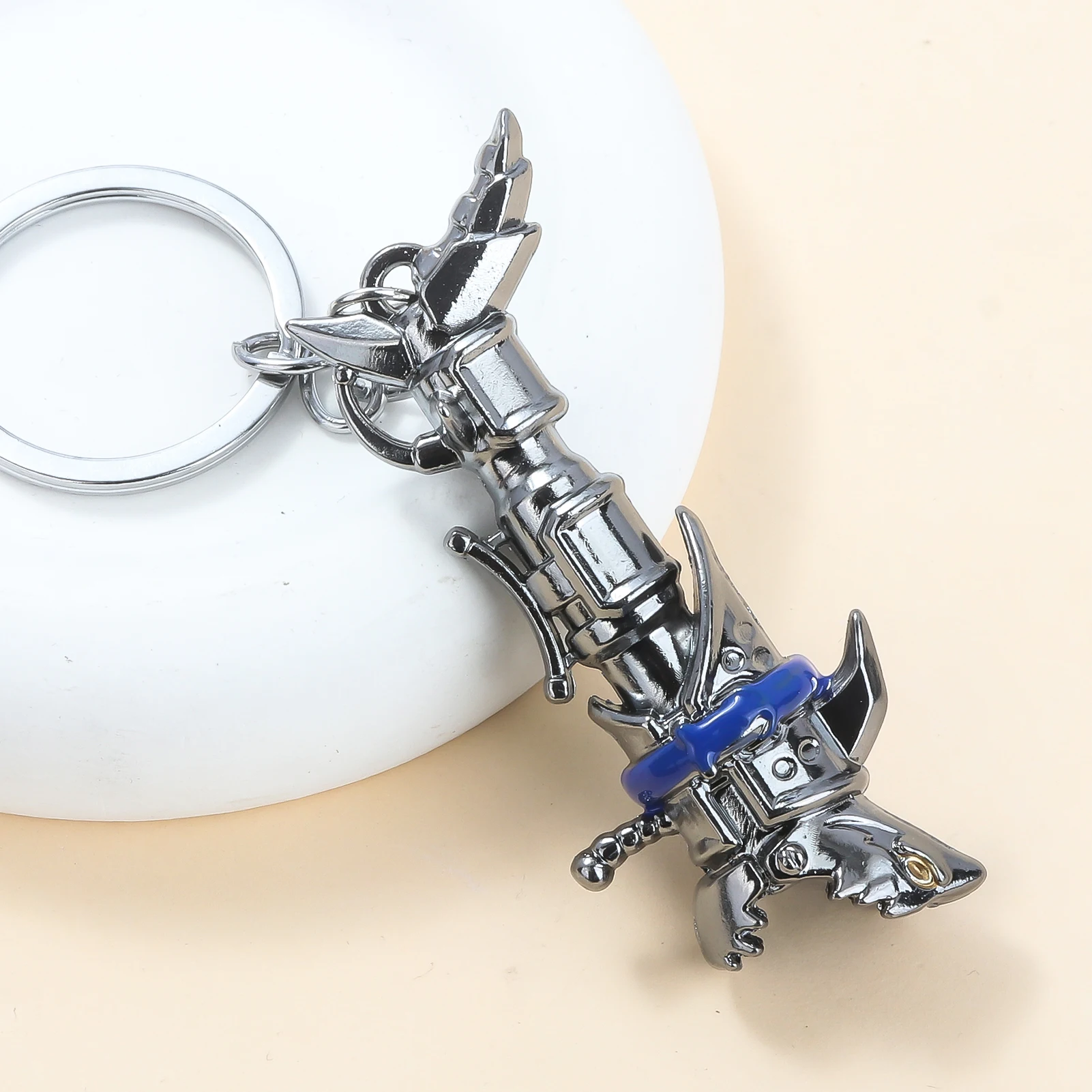 当店在庫してます！ of League Legends Collectibles - Keychains Alloy Weapon 3D Jinx 帽子