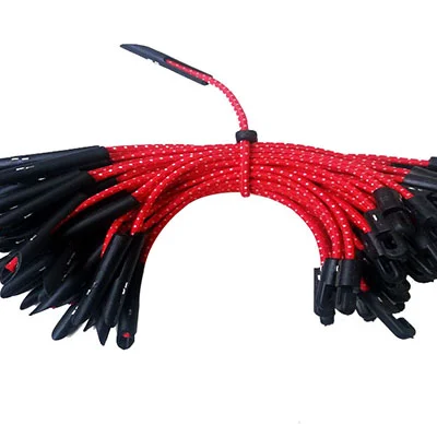 Lot De 30 Sangles élastiques De Fixation Bleues | Longueur 30 Cm (extensibles), Pour Bâche, Filet, Tente - 2