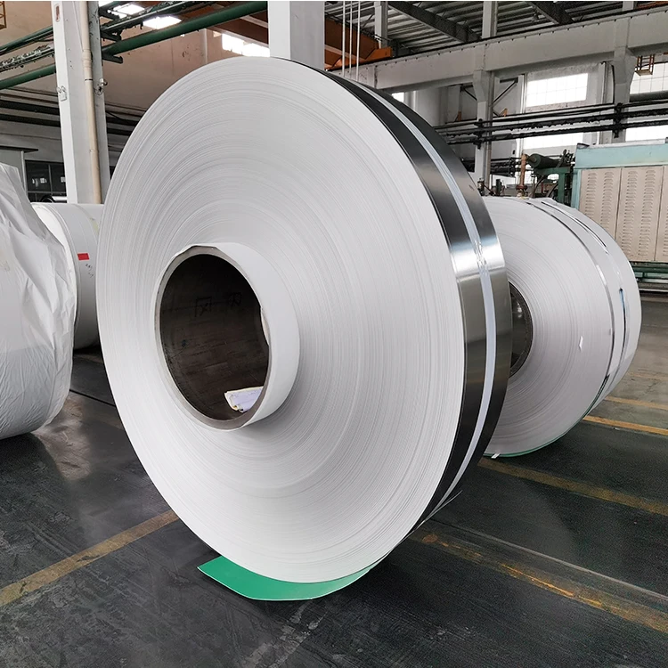 slit Stainless Steel Coil Strip BA Surface GB3280 Standard 0.05mm Thickness