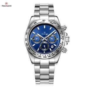 OEM Customized Automatic Men's Watch 316L Stainless Steel Multi-function Business Casual Haiou Mechanical Watch
