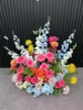 Fiore rosa shocking per il corredore nuziale, 50 cm.