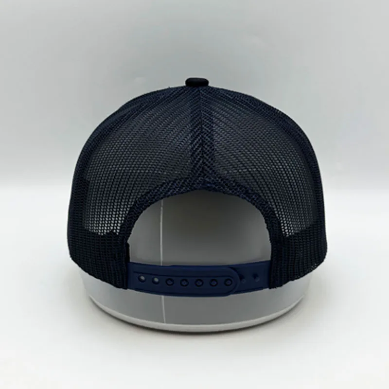 Navy Blue 6-Panel Richardson 112 Trucker Hat Custom Logo