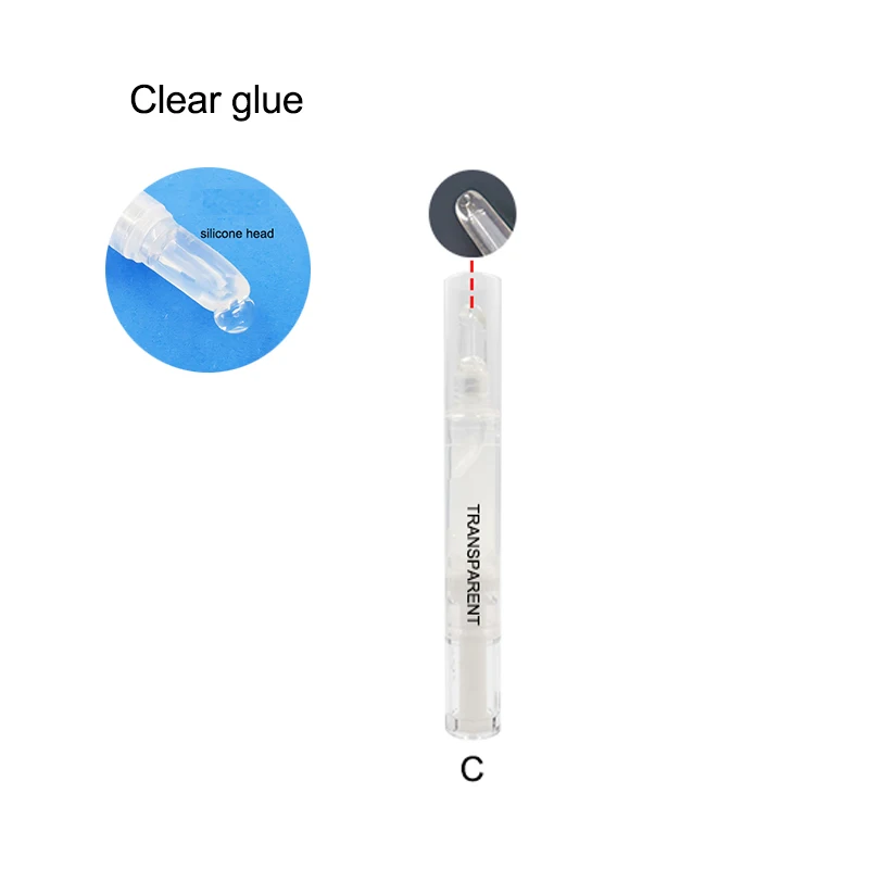 Lace Wig Glue Pen Twist Release Hair Glue Adhesive Clear 0.17OZ