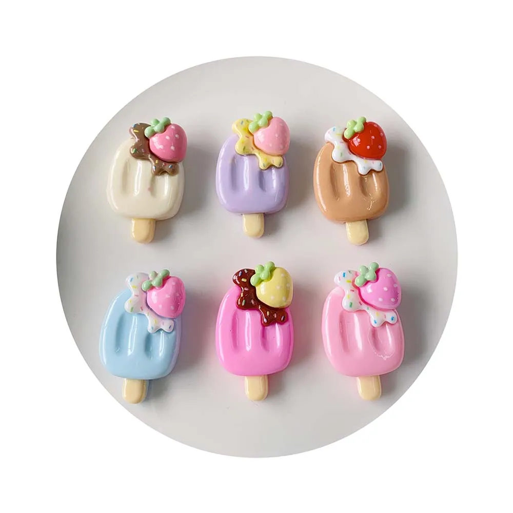 ice cream fruit clay slime