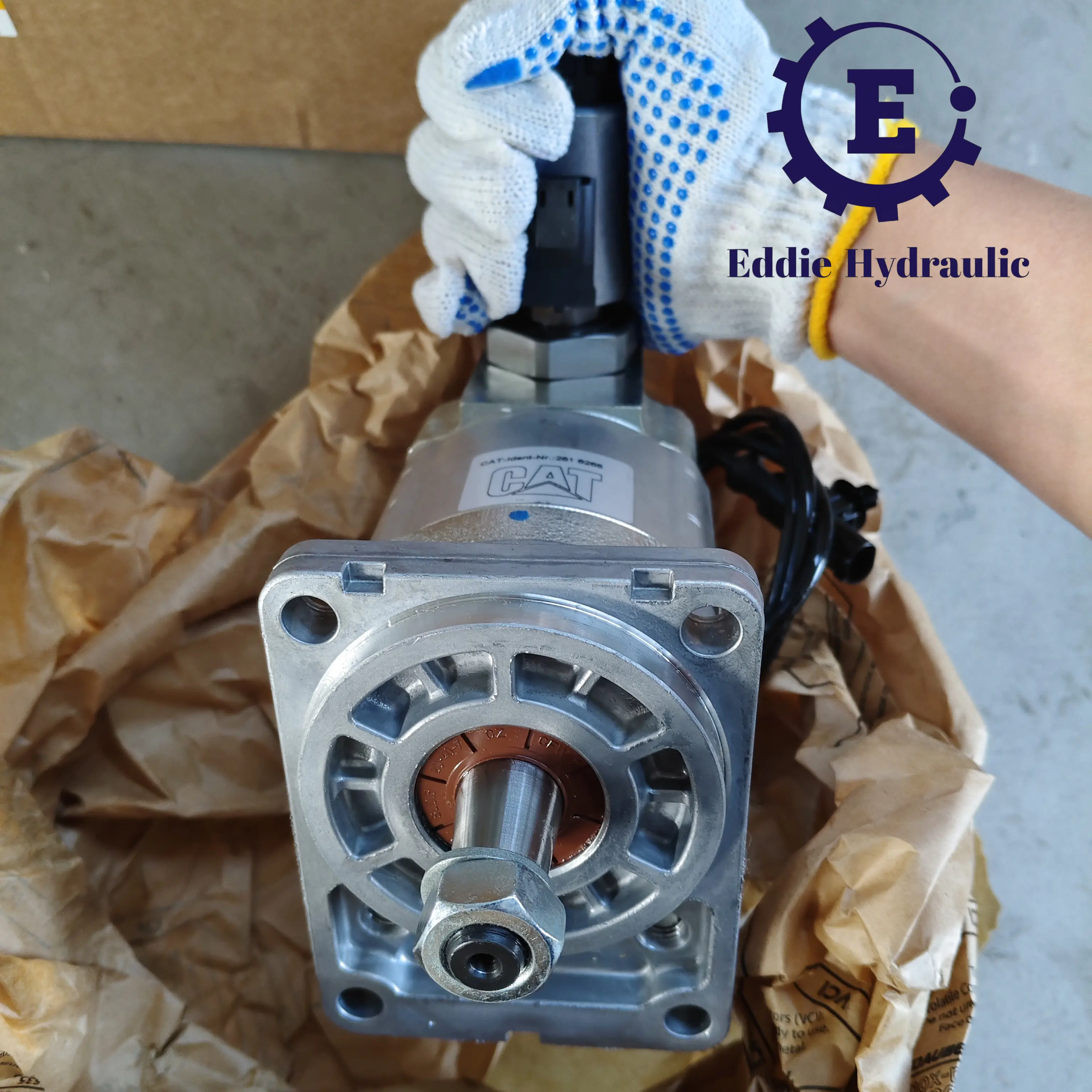 281-6268 2816268 FAN sürücü DİŞLİ MOTOR tekerlekli ekskavatör