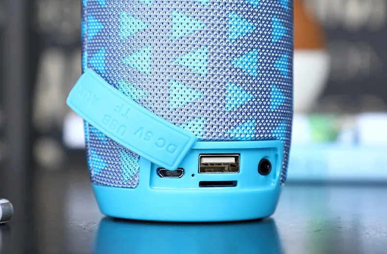 T&G wireless portable fabric speaker bluetooth with subwoofer & waterproof - ANKUX.COM