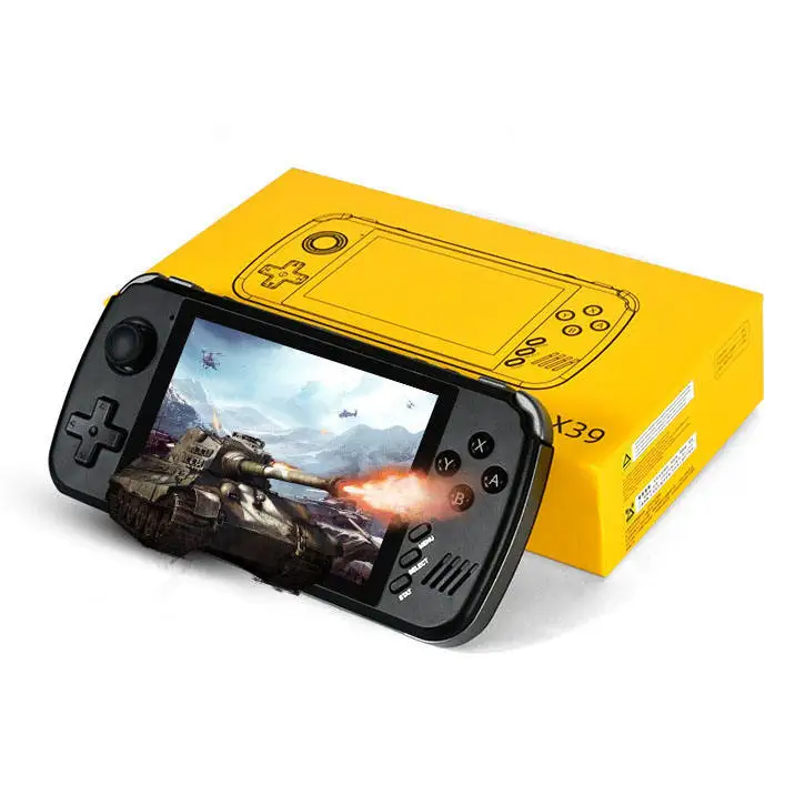 Портативный игровой плеер J X39, 4,3 дюймовый экран IPS HD, портативная игровая консоль с открытым исходным кодом для NES/SFC