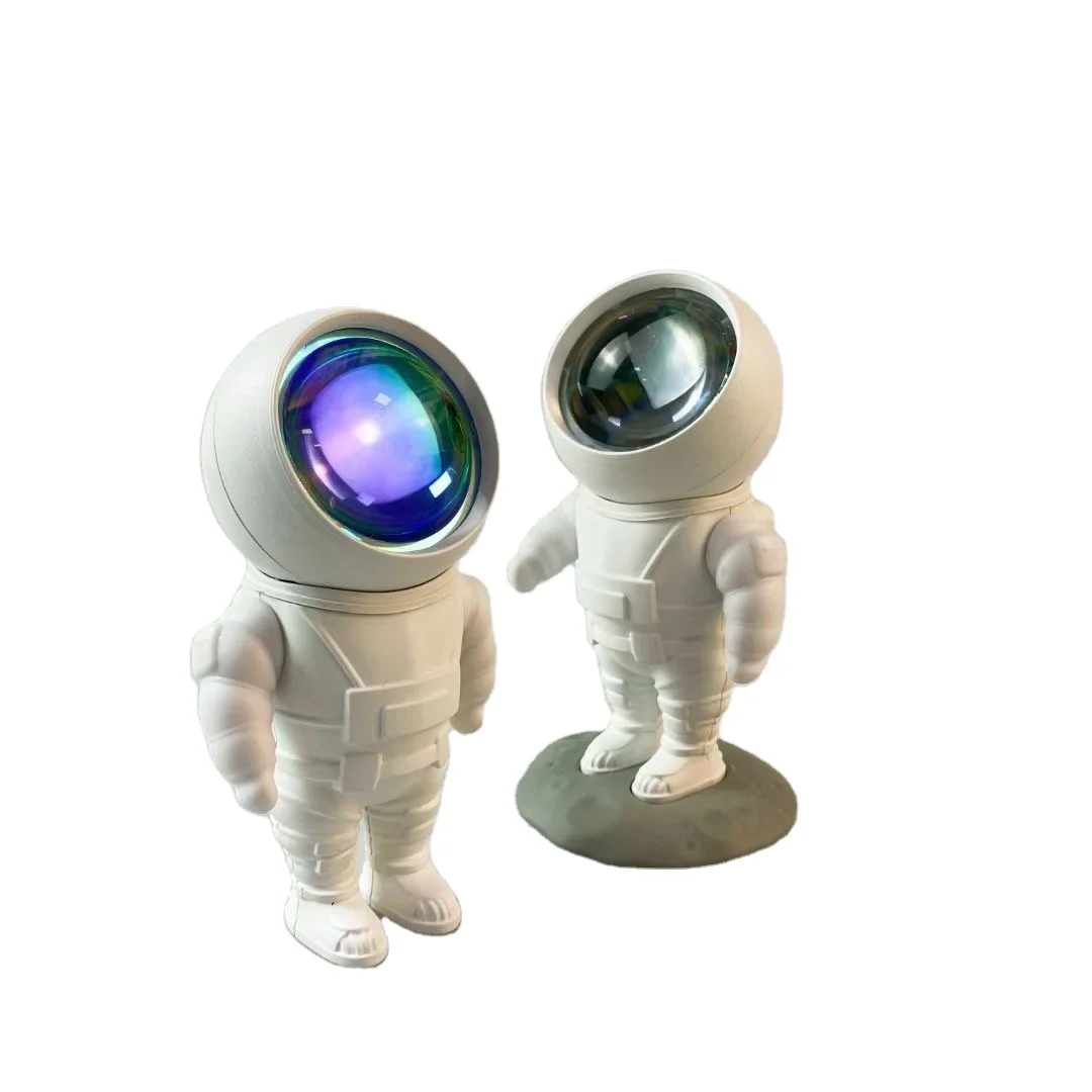 Kswing Astronaut Sunset Projector Night Light 7 Colors Mode & Builtin