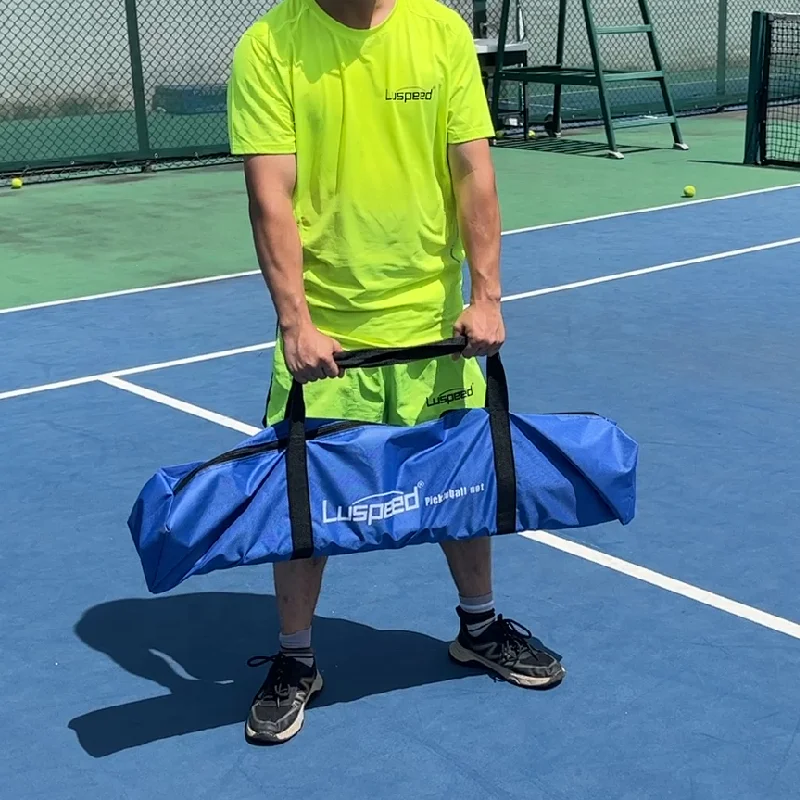 Luspeed Tennis Court Net - Adjustable, Durable & Customizable
