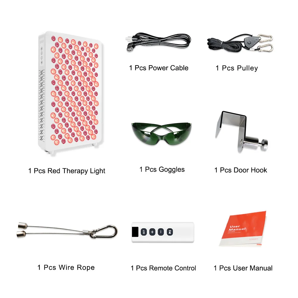 RL120MAXPT Remote Control Infrared Therapy No Flicker 660nm 850nm 300w Red Infrared Led Therapy Light Red Light Therapy Panel