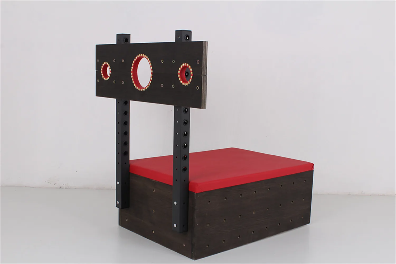 Slazo Chair Aoyama BDSM Slave Training Bondage Furniture Fixed Limb Handcuff Collar ...