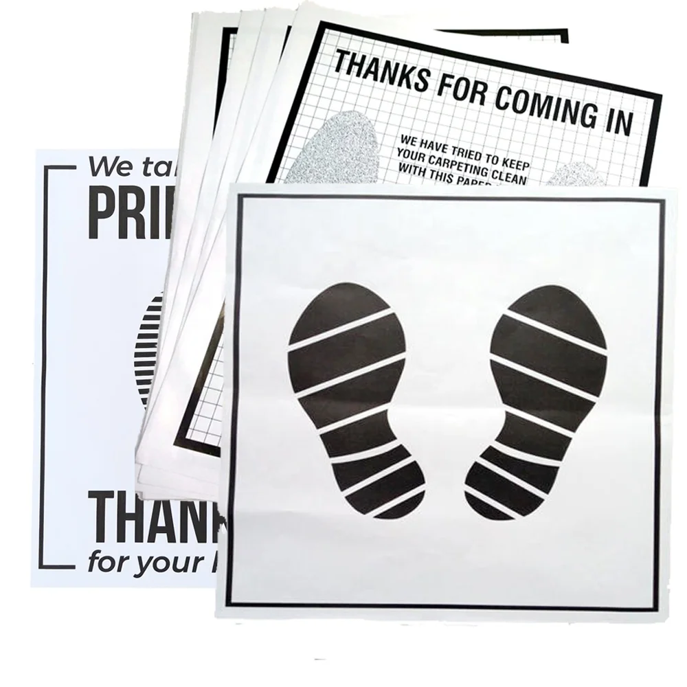 Good Quality Custom Poly Coated Paper for Car Floor Mats Greaseproof Paper Sheets