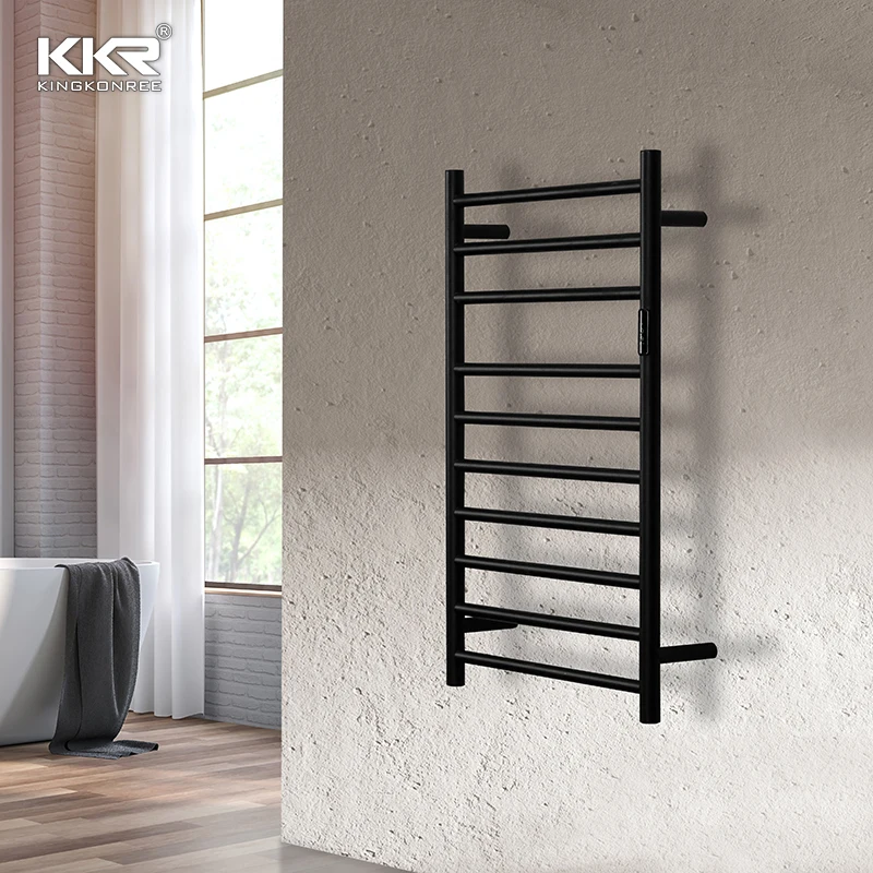 Source Arrival Bathroom Accessories Heated rail Wall Mounted Towel Racks with Shelf Stainless Steel Sale on m.alibaba.com