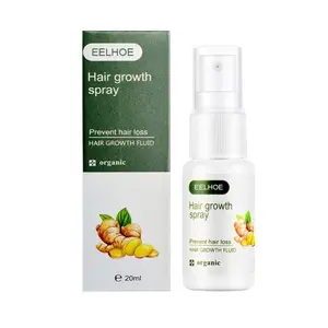 7 Days Ginger Hair Growth Spray Serum Anti Hair Loss Products Fast Grow Prevent Hair Dry Frizzy Damaged Thinning Repair Care