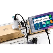 Kelier 2023 new automatic continuous inkjet printing machine date code online inkjet printer