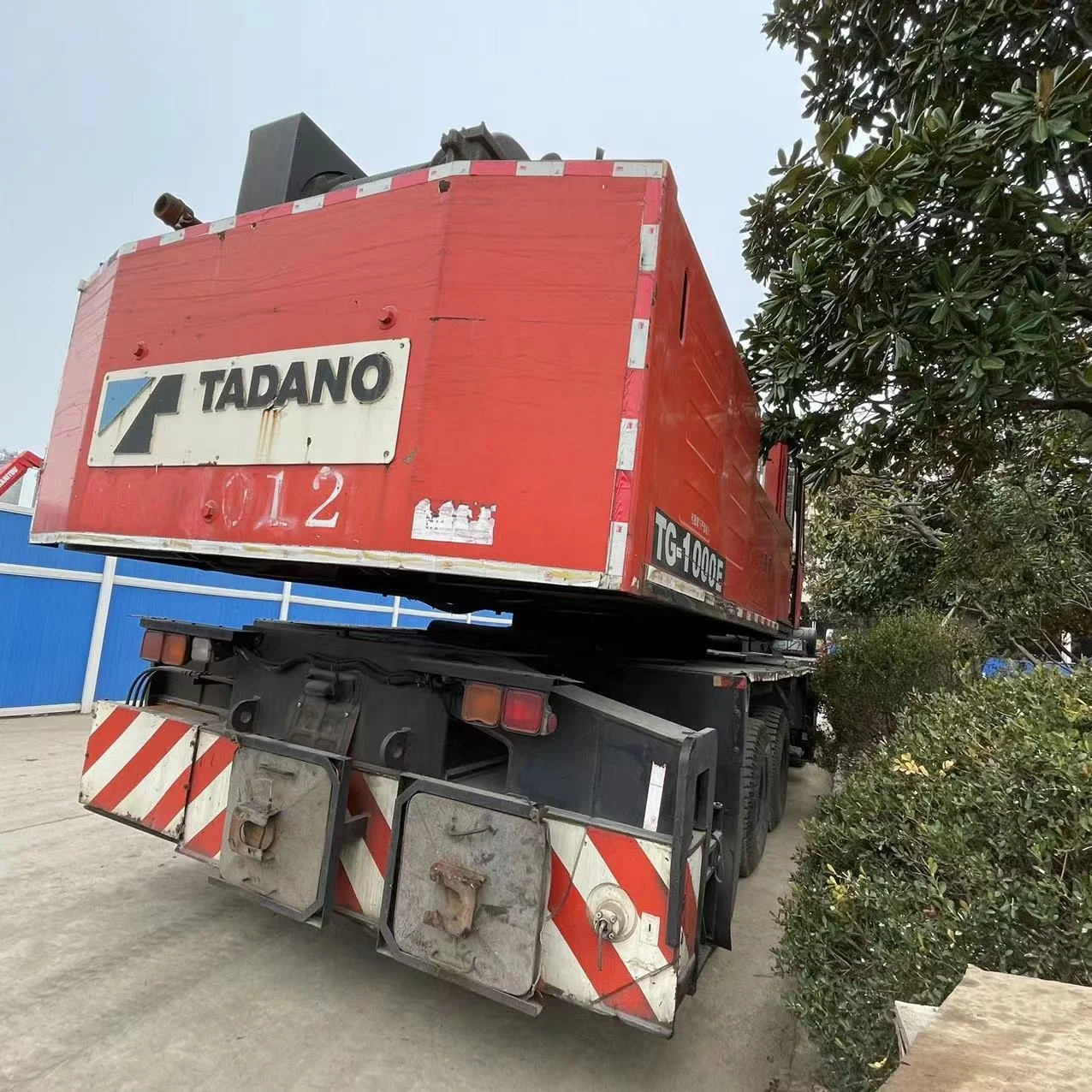 Tadano tg1000eモバイルクレーン100トンオリジナル2012年モデル