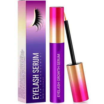 Private Label Eyelash Boost Serum for Longer Thicker Lashes Liquid Eyelash Growth Moisturizer with Lengthening Feature