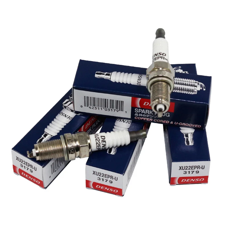 DENSO スパークプラグ XU22EPR-U (NGK DCPR7E互換) 10本パック