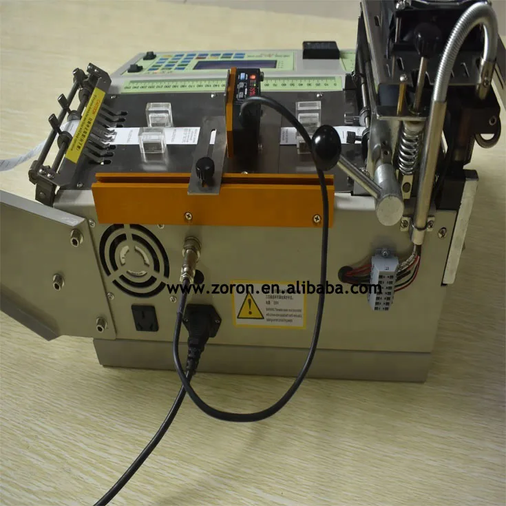 Заводская цена высокое качество компьютерная лента резак горячая и холодная лента кожа молния ткань лента уход этикетка машина для резки