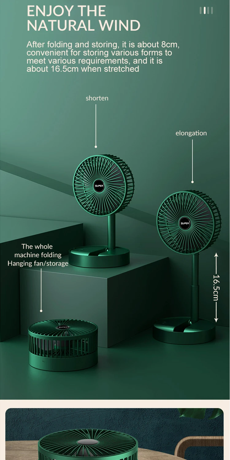 Mini USB Cooling Fans - Portable and Foldable Solutions
