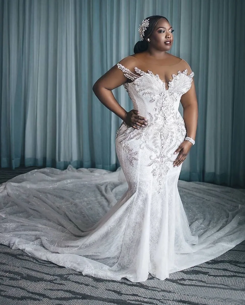 Fa261 Plus Size Wedding Dresses Vestido ...