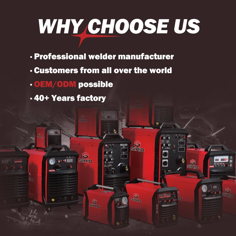 Sihio Multifunction Transformer Single Phase Arc Welding Machine Zxe1-500 Welder