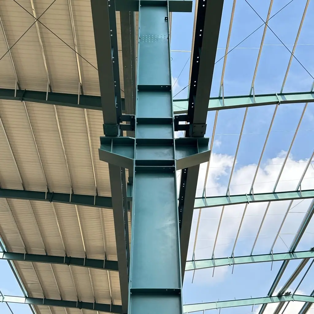 Steel Structure Workshop with Overhead Crane