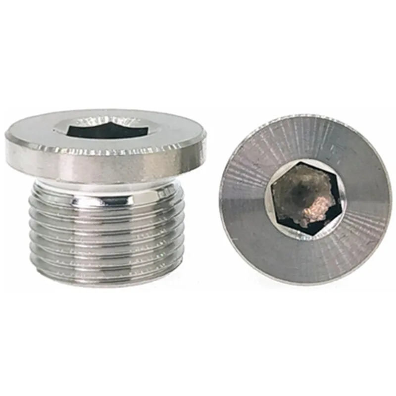 Hexagon Socket Screw Plug Internal Npt Hex Stainless Din908 1/4" Oil Drain M18 Ss Head Pipe Steel G3/4