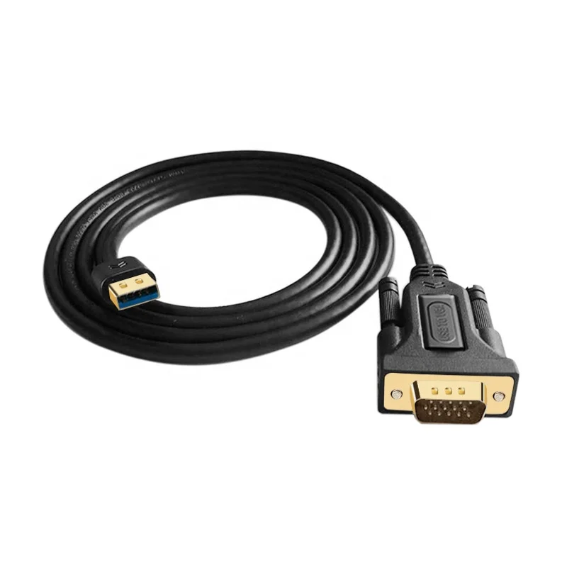 New USB 3.0 to VGA Adapter Multi-Display Video Converter for Windows 10/8.1/8/7/XP, No CD Driver Needed
