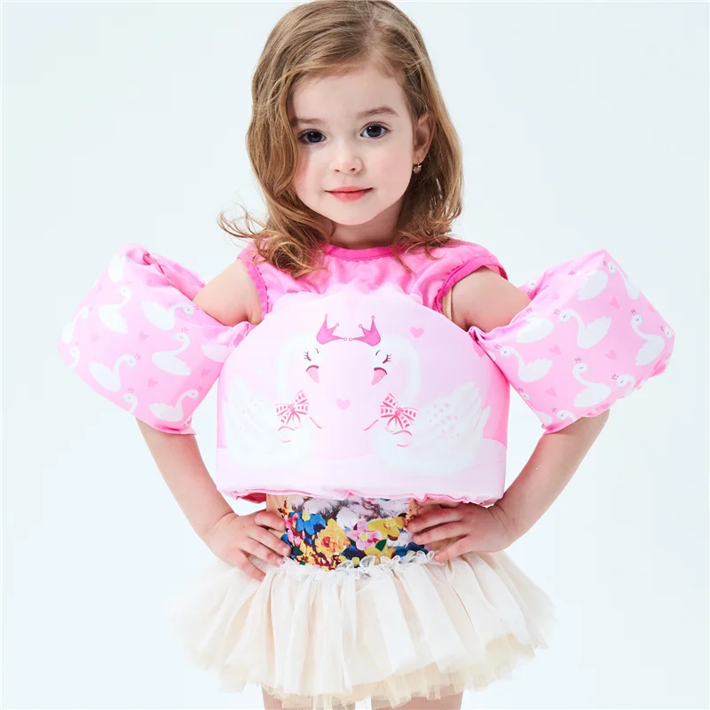 Foldable Swim Training Aids Toddler Swim Vest with Arm Wings