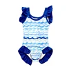 Blue Water Wave Print