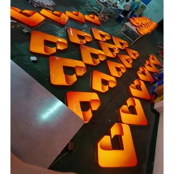 led sign board outdoor advertising letter sign outdoor 3d with lights sign letter light 3d hang manufacturer