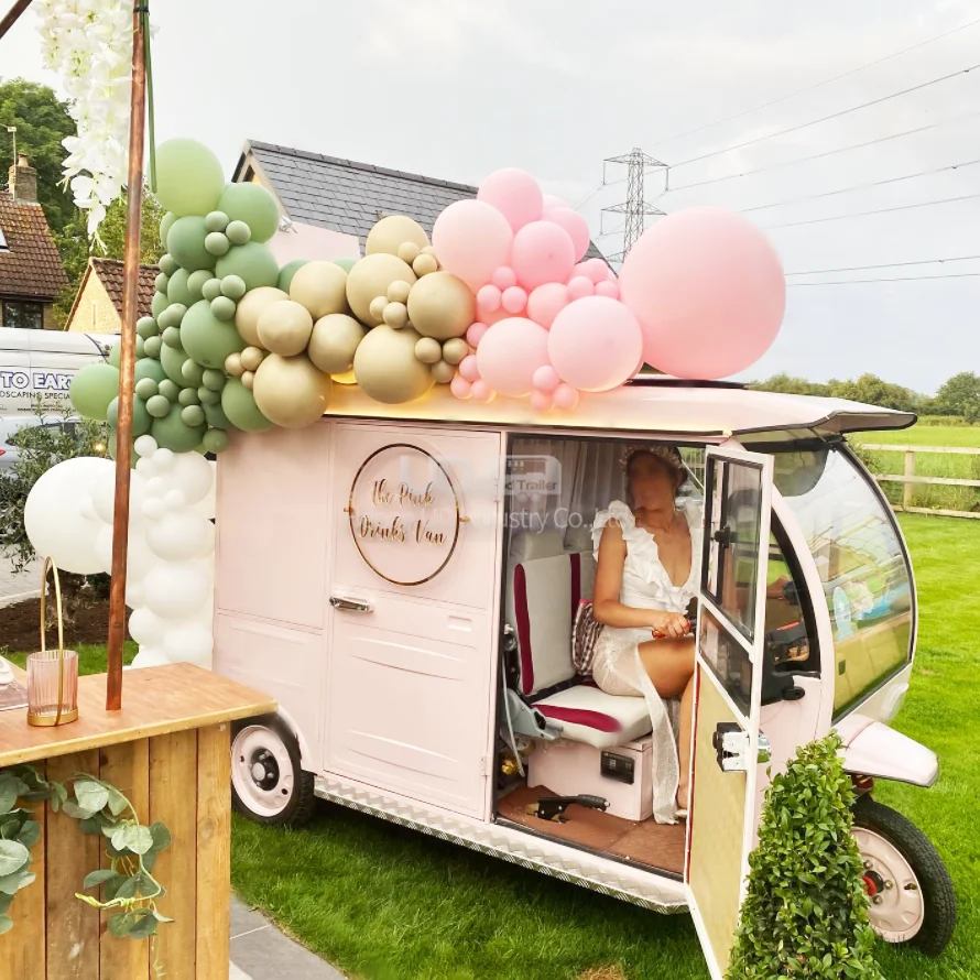 Customized Tricycle Food Truck Coffee Food Truck Mobile Food Kiosk