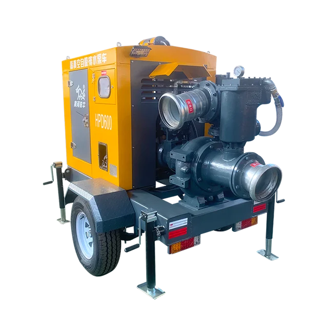 Diesel sewage cast iron diesel engine fuel tank electric start water pump