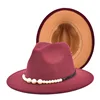 Wine red + camel color