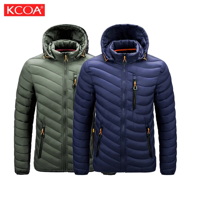 Wholesale Custom Embroidery Logo Blank Padded Jacket High Quality Puffer Jacket Men
